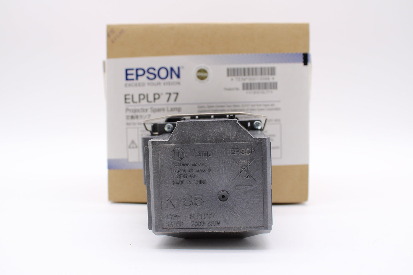 Epson ELP-LP77 Replacement Projector Lamp with Original Osram Bulb and Housing - view 4