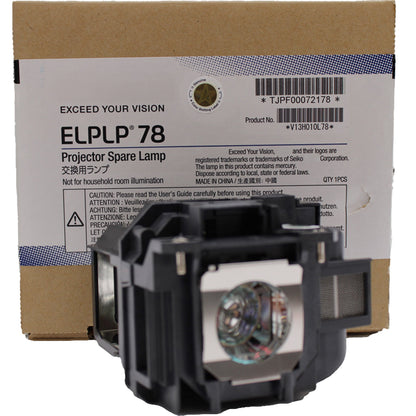 Epson S18+ Genuine OEM Replacement Projector Lamp & Housing