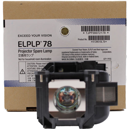 Epson V13H010L78 Genuine OEM Replacement Projector Lamp & Housing
