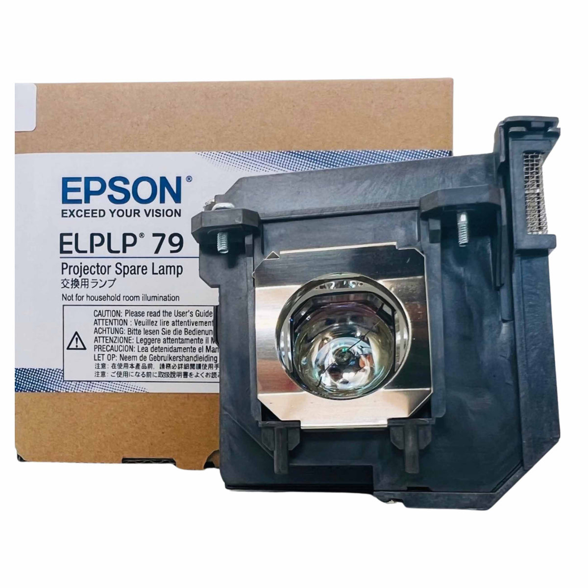 Epson EB-570 Genuine OEM Replacement Projector Lamp & Housing