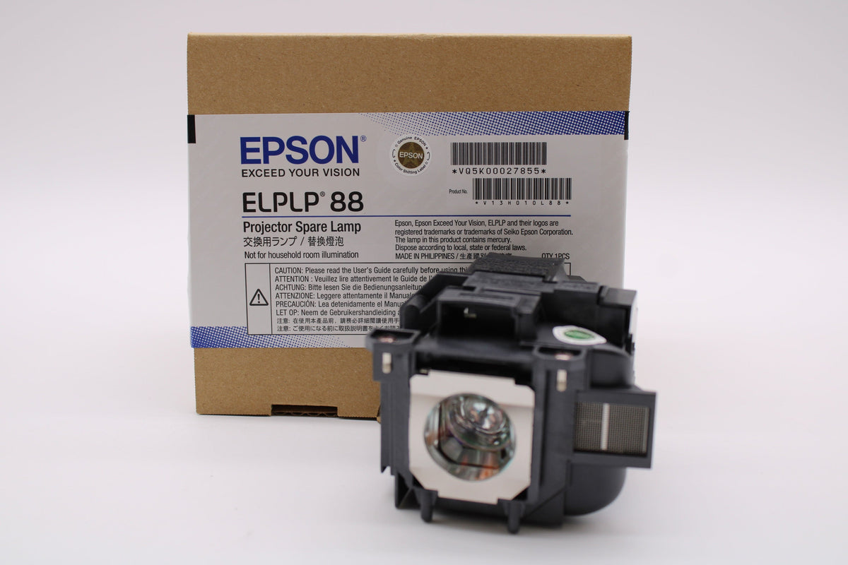 Epson EB-X130 Genuine OEM Replacement Projector Lamp & Housing