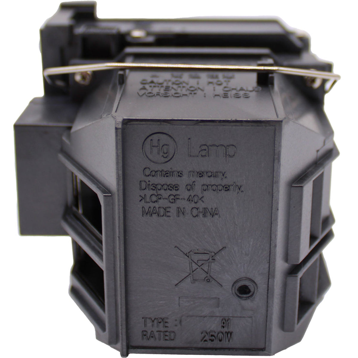 Epson EB-685Wi Replacement Projector Lamp with Original Osram Bulb and Housing - view 11