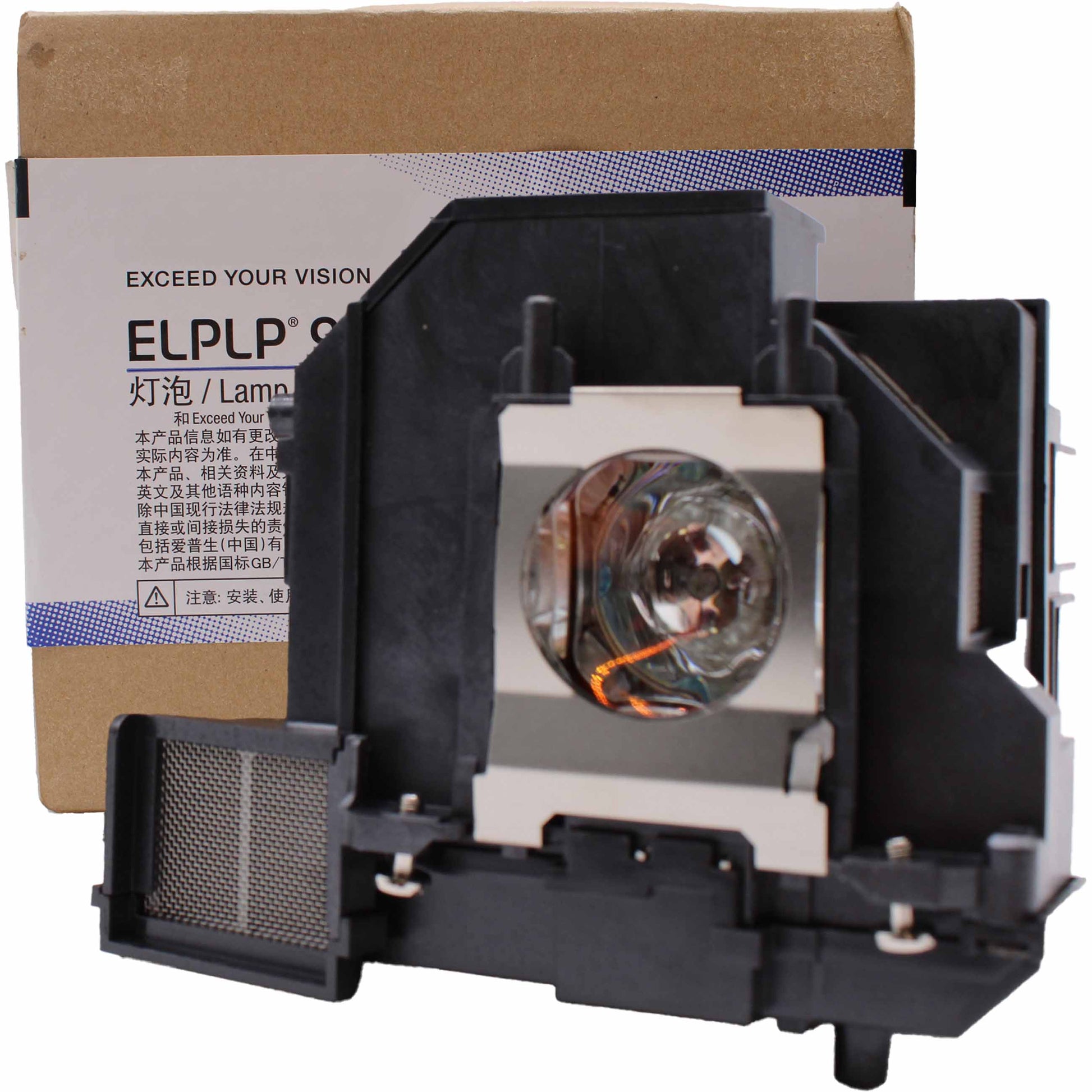Epson EB-1450ui Genuine OEM Replacement Projector Lamp & Housing