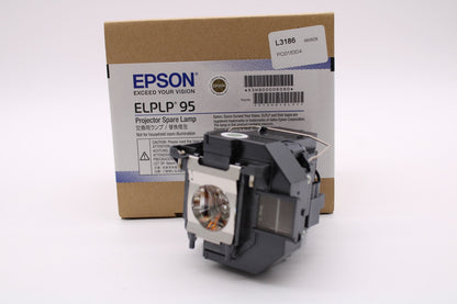 Epson Powerlite 2065 Replacement Projector Lamp with Original Ushio Bulb and Housing - view 5