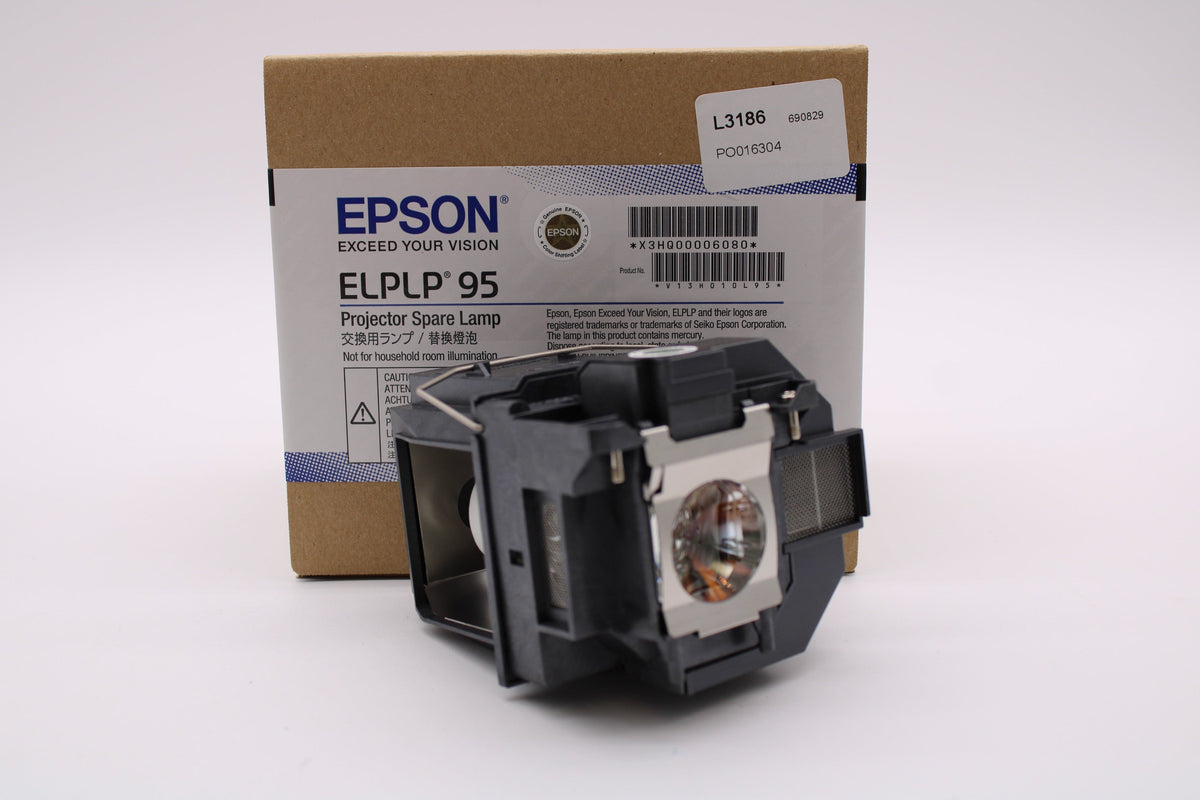 Epson Powerlite 5000 Replacement Projector Lamp with Original Ushio Bulb and Housing - view 6