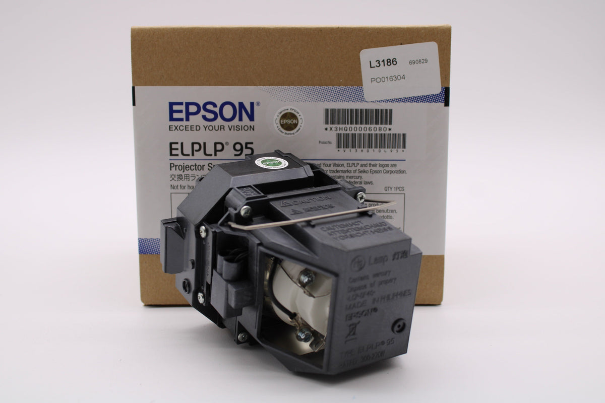 Epson EB-2165W Replacement Projector Lamp with Original Ushio Bulb and Housing - view 8