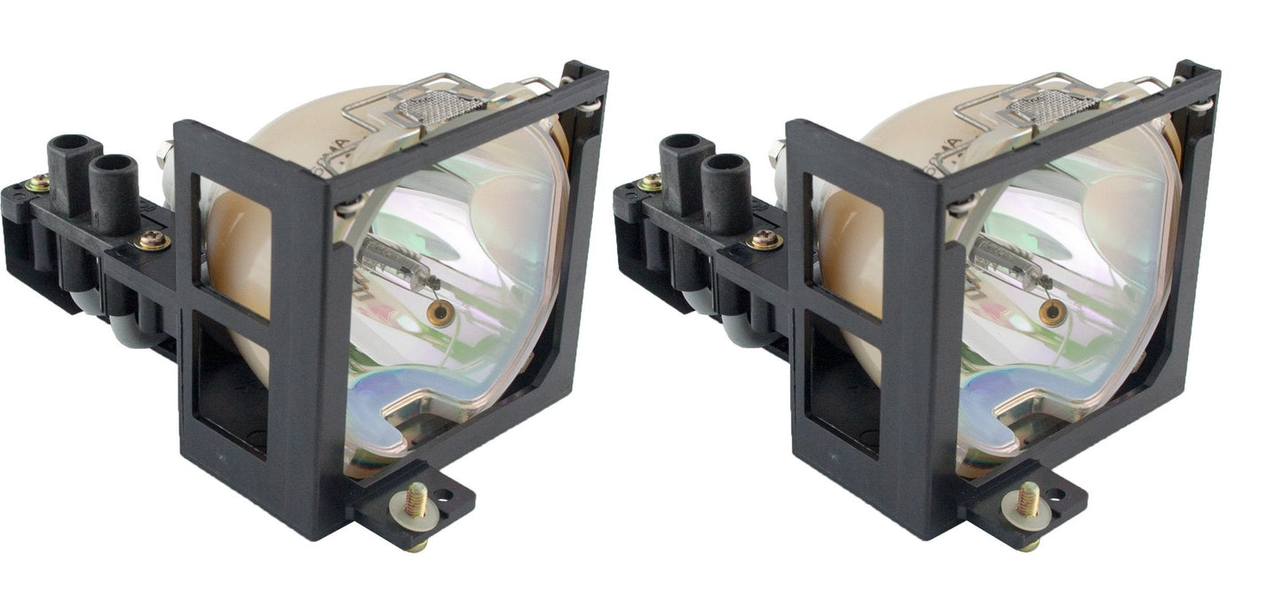 Panasonic PT-L597E-TWINPACK Replacement Projector Lamp With Original Bulb Inside