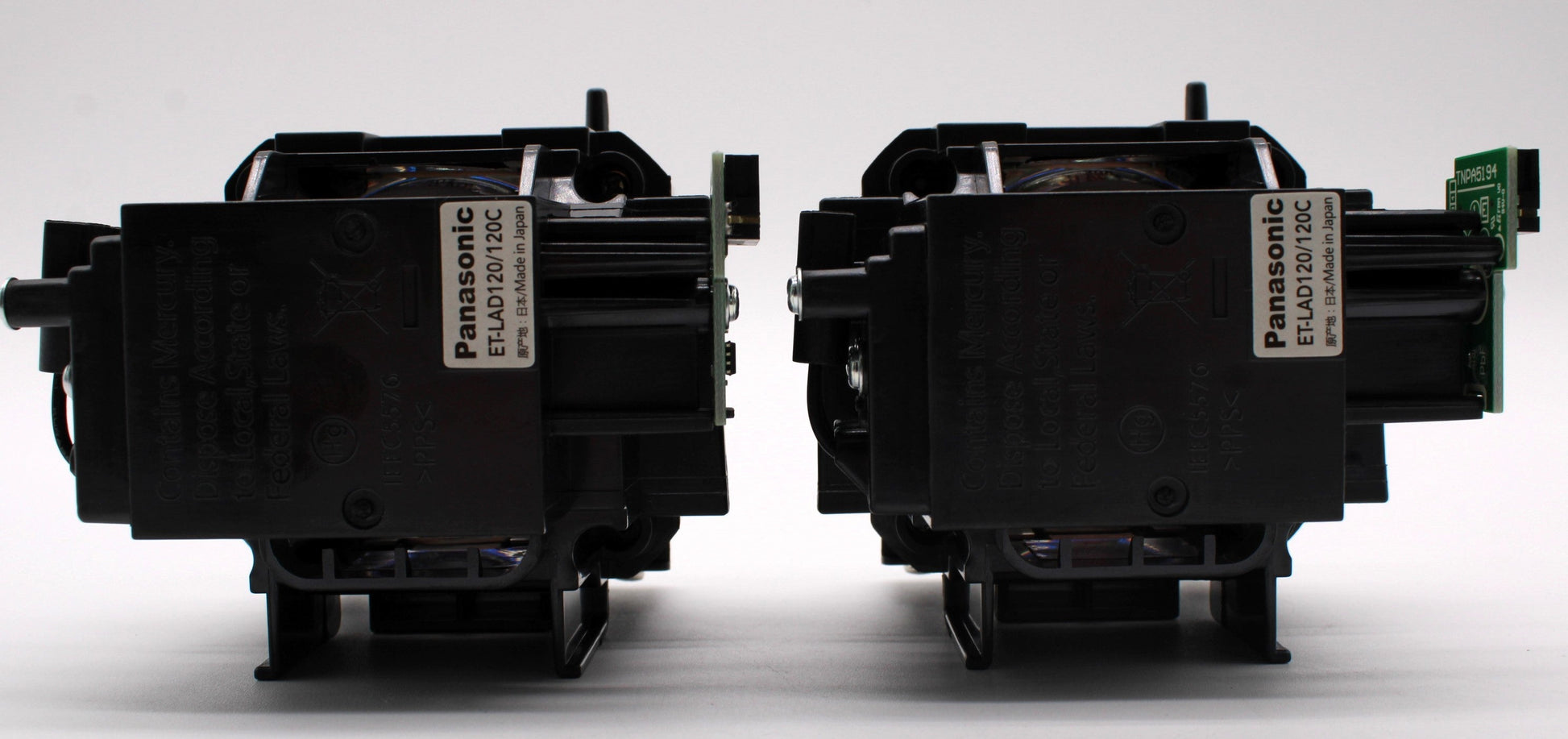Panasonic PT-DZ870K-2PK Genuine OEM Replacement Projector Lamp & Housing
