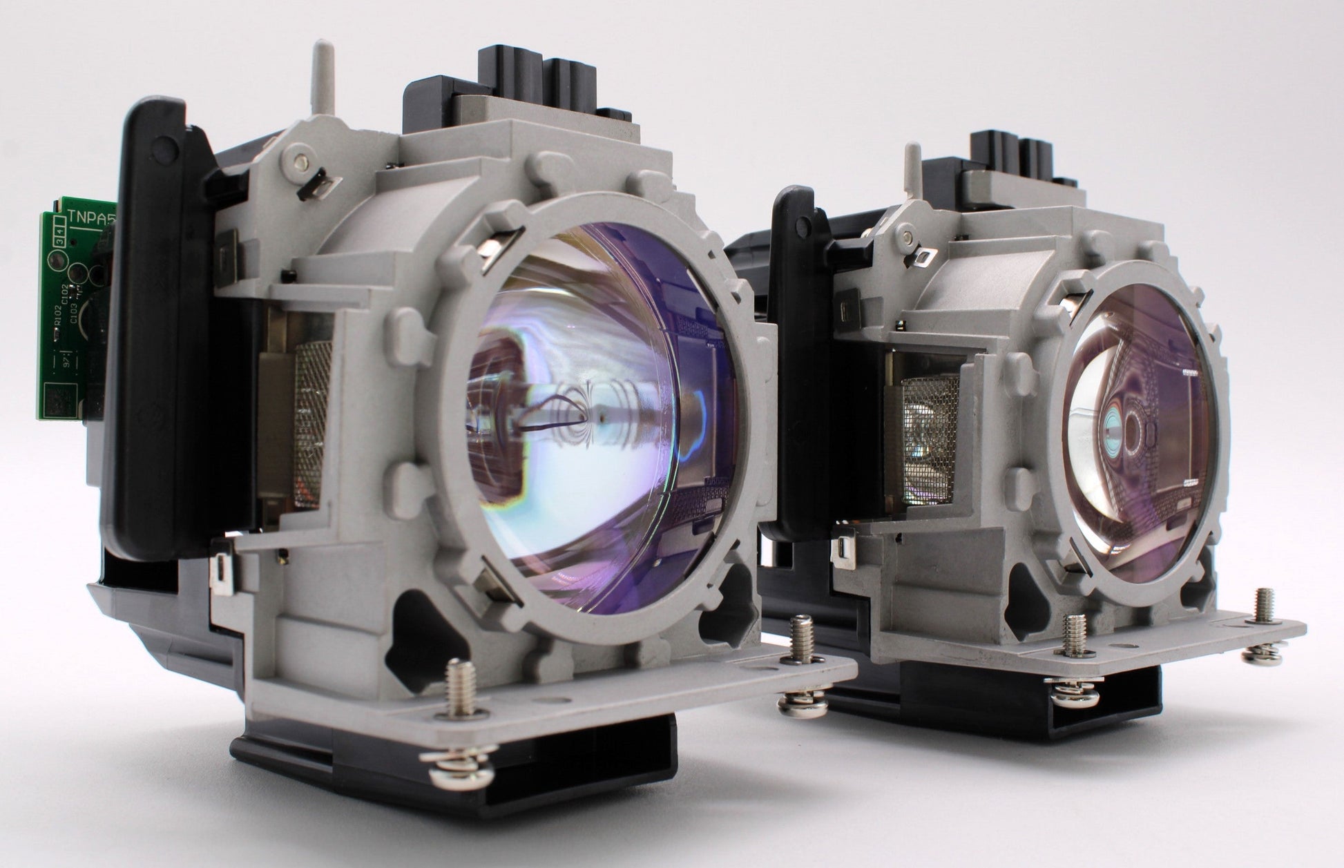 Panasonic PT-SDZ980-2PK Genuine OEM Replacement Projector Lamp & Housing