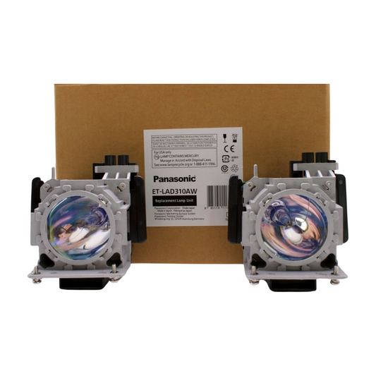 Panasonic PT-SDS950-2PK Genuine OEM Replacement Projector Lamp & Housing