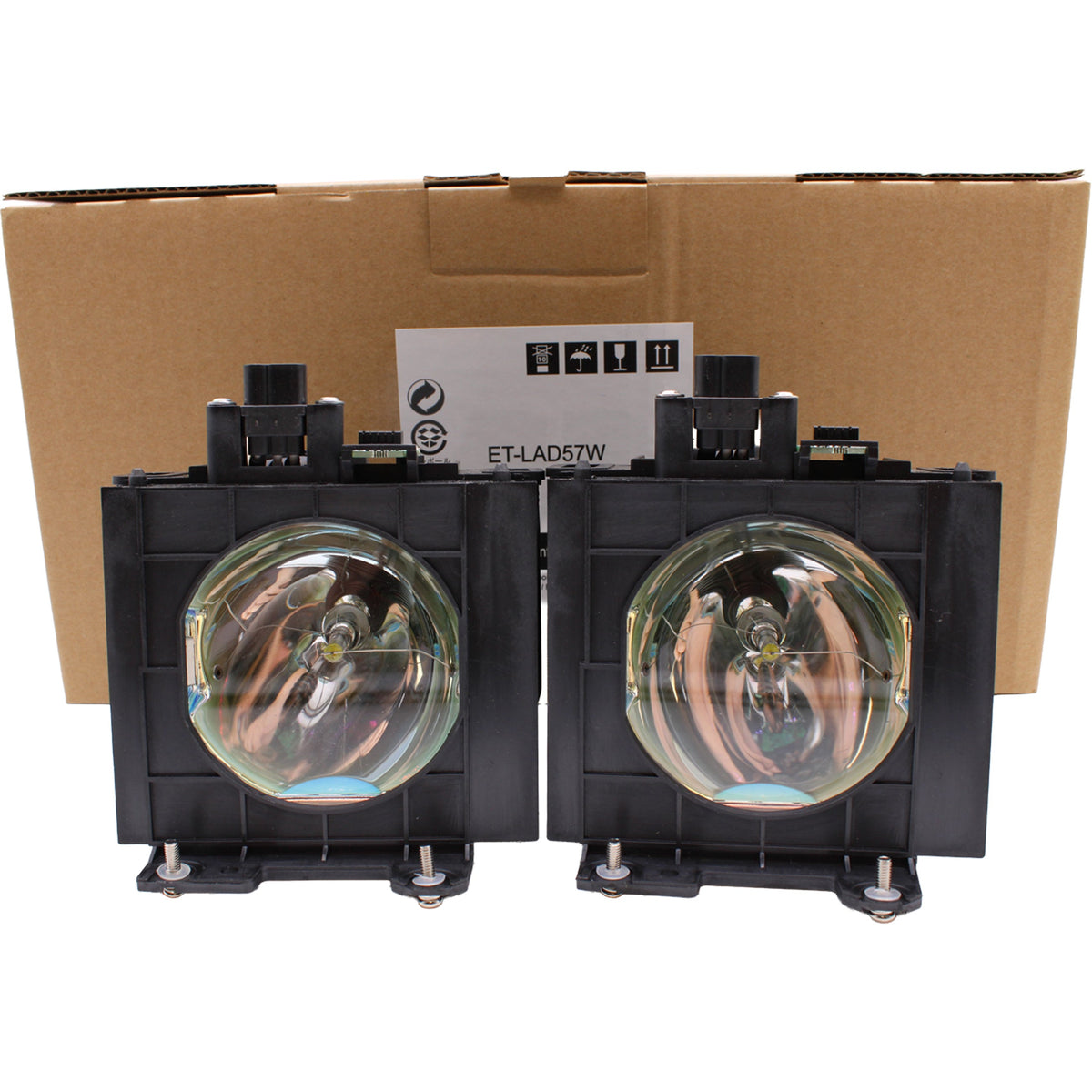Panasonic PT-DW5100UL Replacement Projector Lamp with Original Ushio Bulb and Housing - view 4