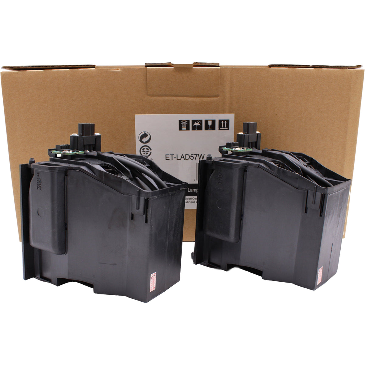Panasonic PT-D5700EL Replacement Projector Lamp with Original Ushio Bulb and Housing - view 9