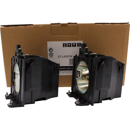Panasonic PT-D5100 Replacement Projector Lamp with Original Ushio Bulb and Housing - view 7
