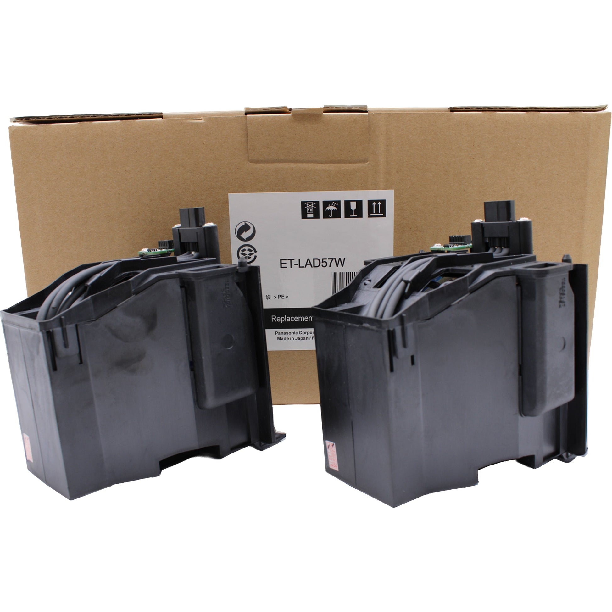 Panasonic PT-DF5700 Genuine OEM Replacement Projector Lamp & Housing
