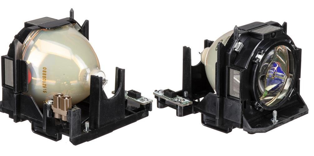 Panasonic PT-DW730ELS Replacement Projector Lamp with Original Ushio Bulb and Housing - view 4