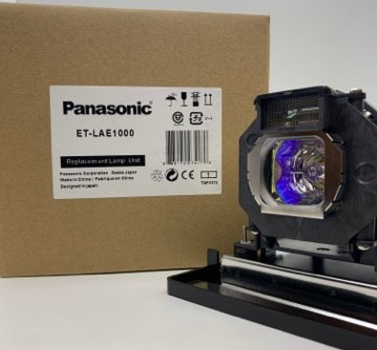Panasonic PT-AE2000U Replacement Projector Lamp with Original Osram Bulb and Housing - view 3