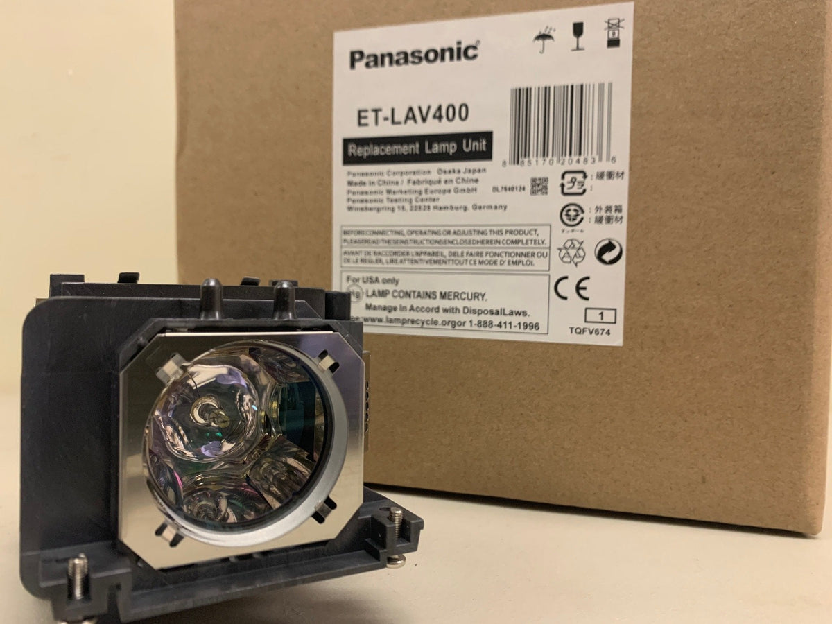 Panasonic PT-VZ575NU Replacement Projector Lamp with Original Ushio Bulb and Housing - view 3