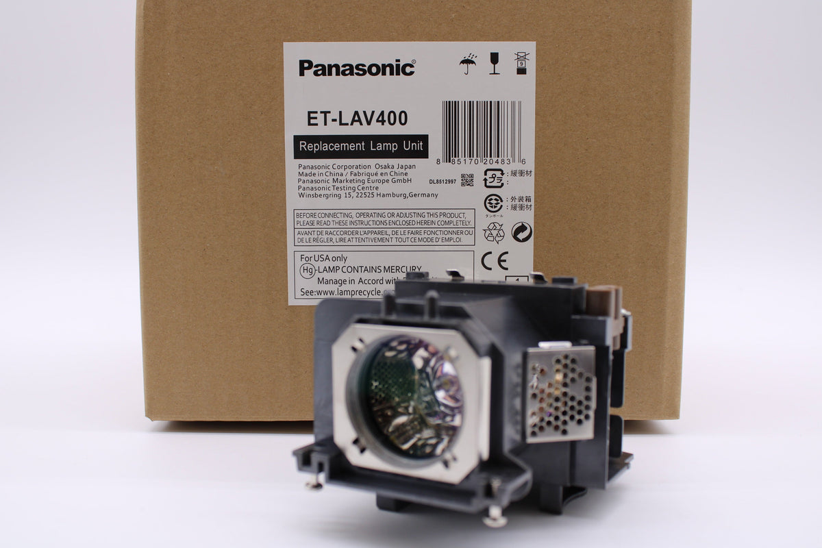 Panasonic PT-VZ570 Replacement Projector Lamp with Original Ushio Bulb and Housing - view 5