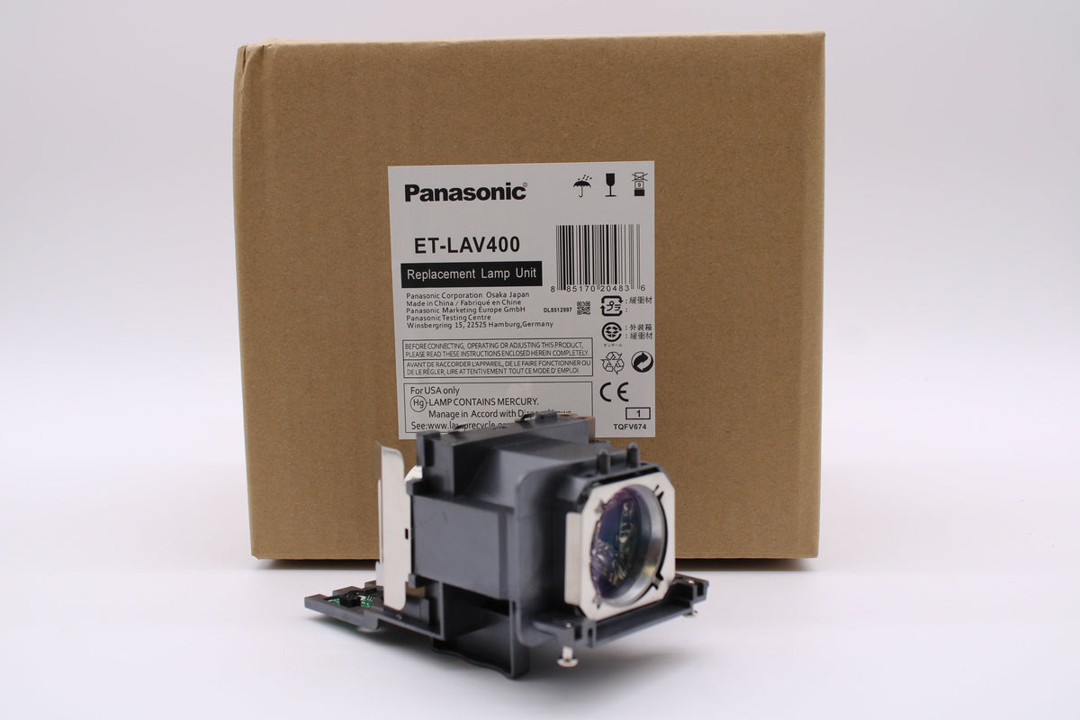 Panasonic PT-VX615N Replacement Projector Lamp with Original Ushio Bulb and Housing - view 6