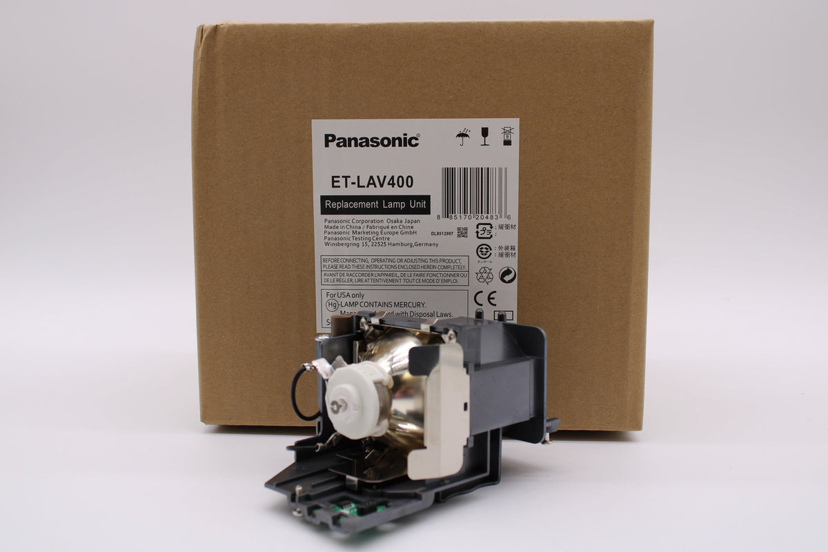Panasonic PT-VX600 Replacement Projector Lamp with Original Ushio Bulb and Housing - view 9
