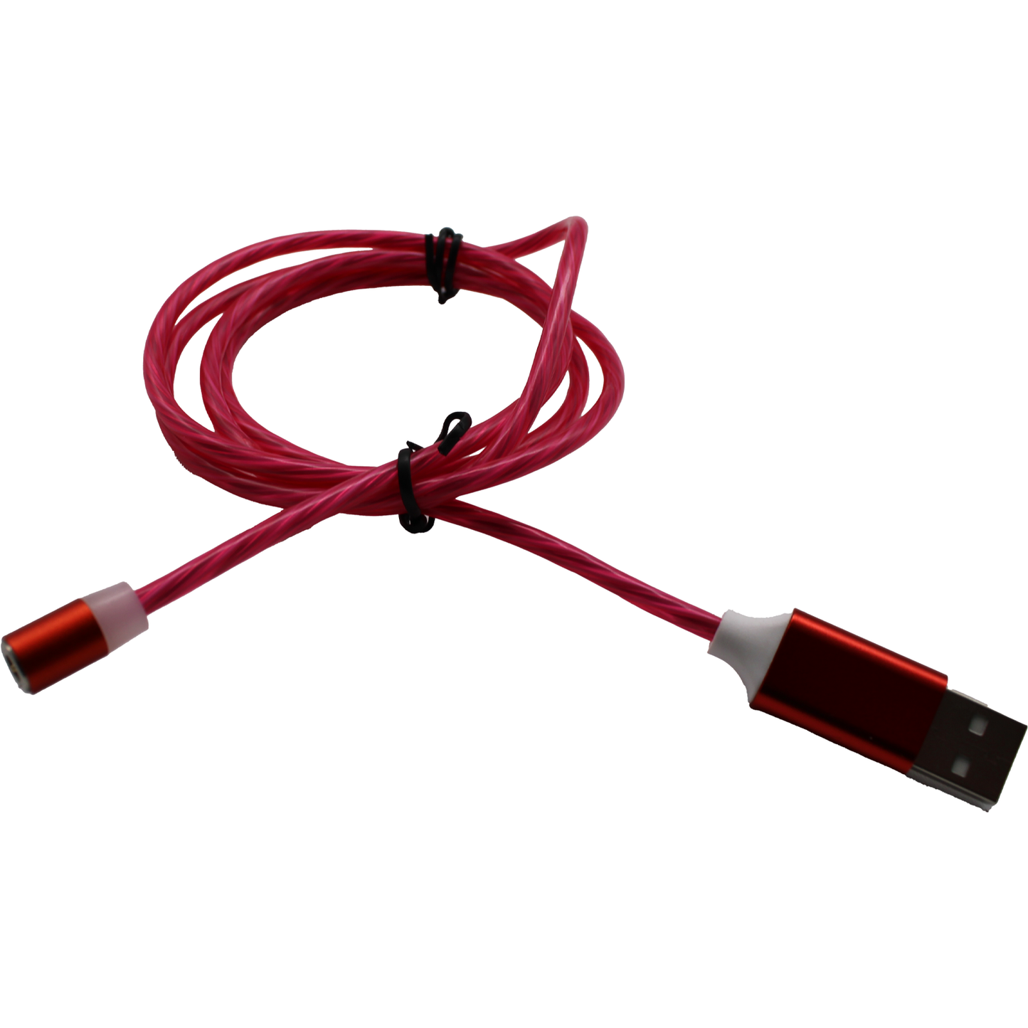 Flowing LED Charging Cables with Quick Disconnect Magnetic Tips for Smart Phones, Tablets, and More!