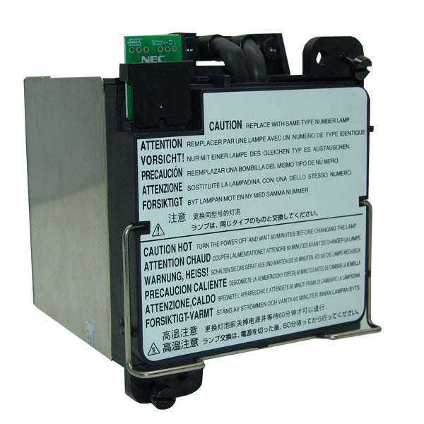 NEC GT5000 Replacement Projector Lamp with Original Ushio Bulb and Housing - view 5