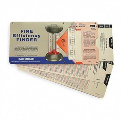 Bacharach 1155903 Oil Burner Combustion Testing Fire Efficiency Finder