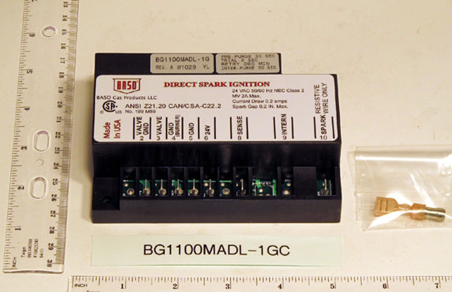 Baso Gas Products C161KKD-1C Direct Spark Ignition Control |… – New ...