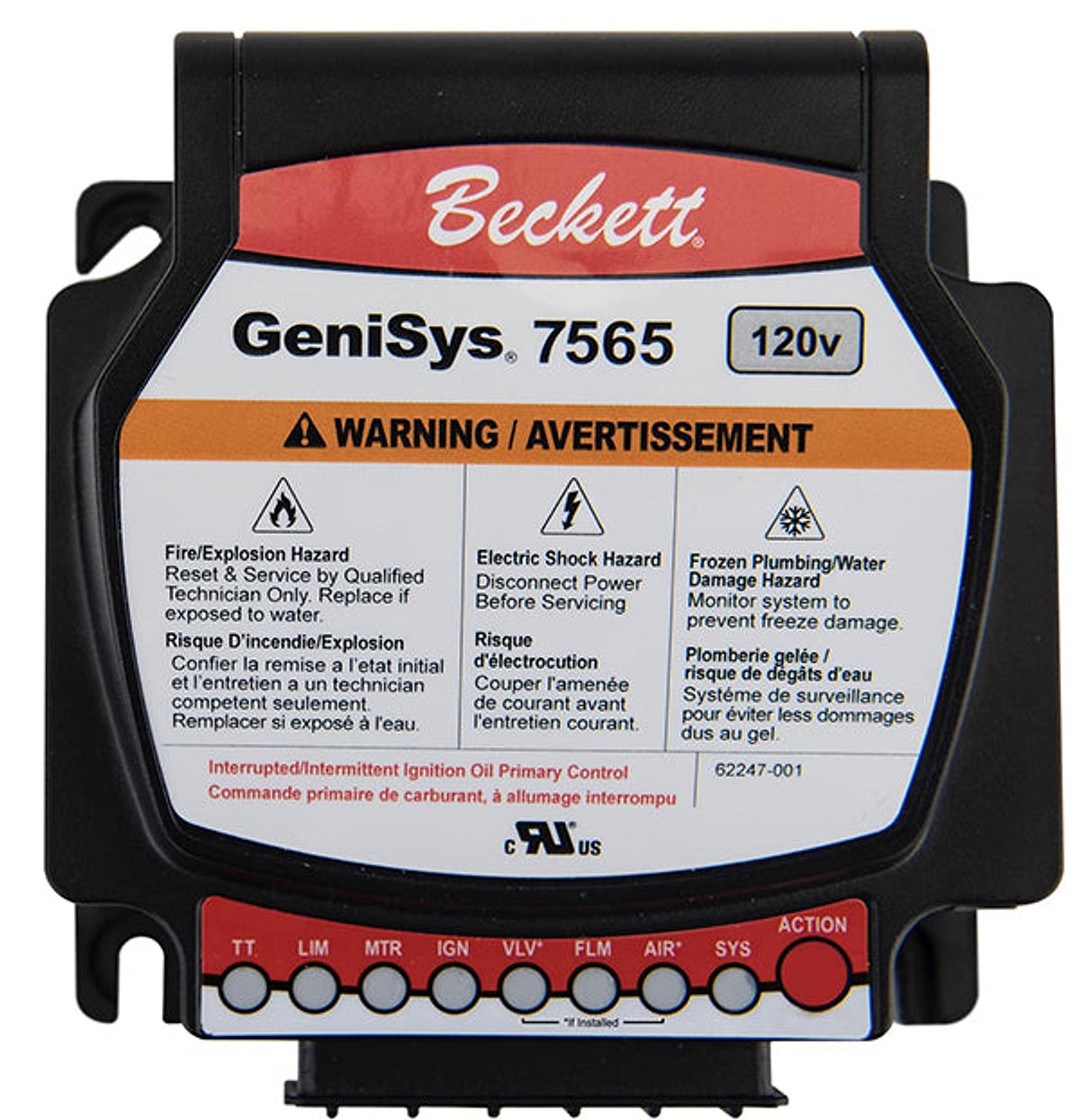 Beckett 7565U Oil Burner Primary Safety Control