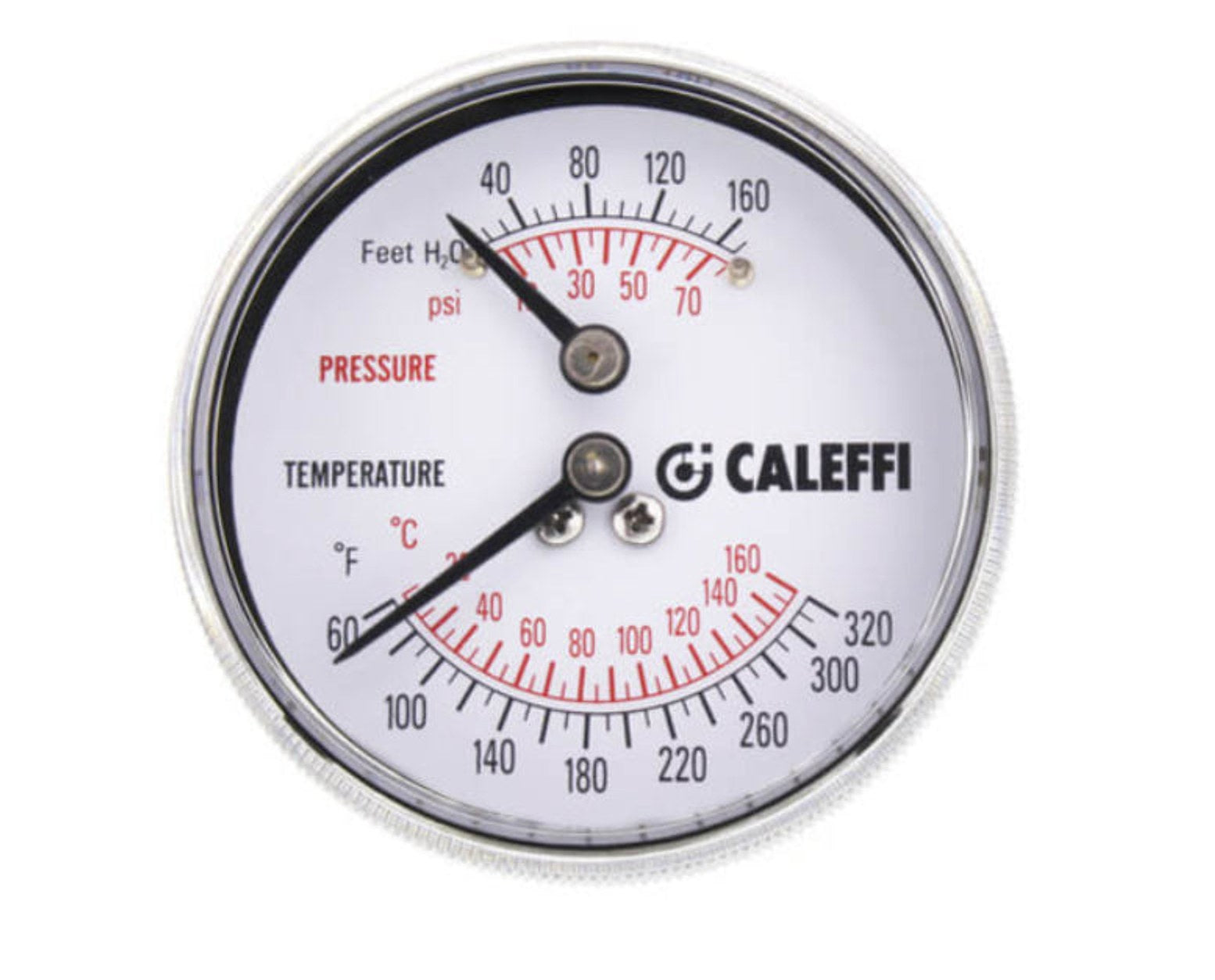 Caleffi NA503040 Temperature Pressure Gauge