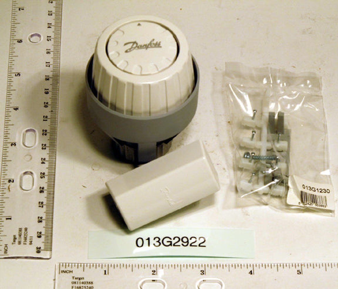 Danfoss 013G2922 Thermostatic Radiator Valve Dial and Remote Sensor ...