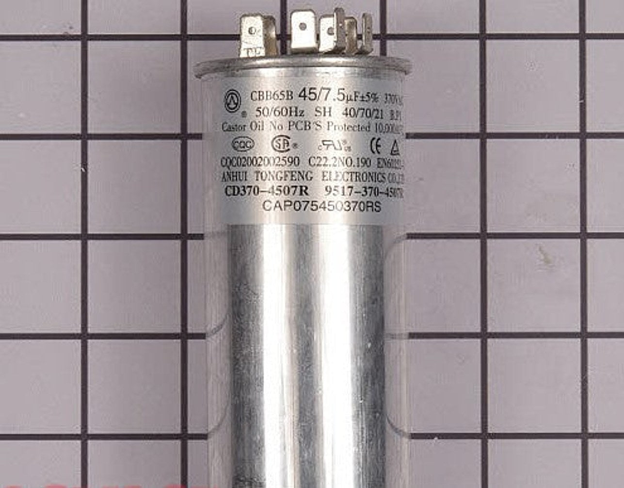 Goodman CAP075450370RSS Dual Run Capacitor