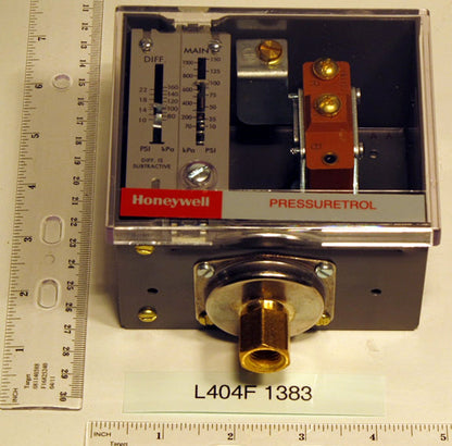 Honeywell Thermal Solutions FSG L404F1383 Pressure and Limit Controller