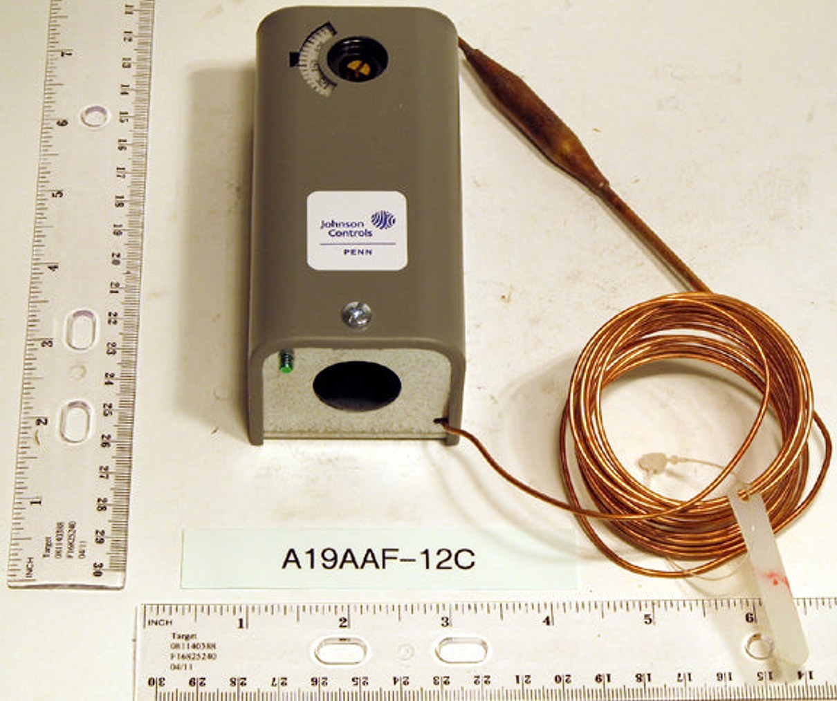 Johnson Controls A19AAF-12C Remote Bulb Temperature Control