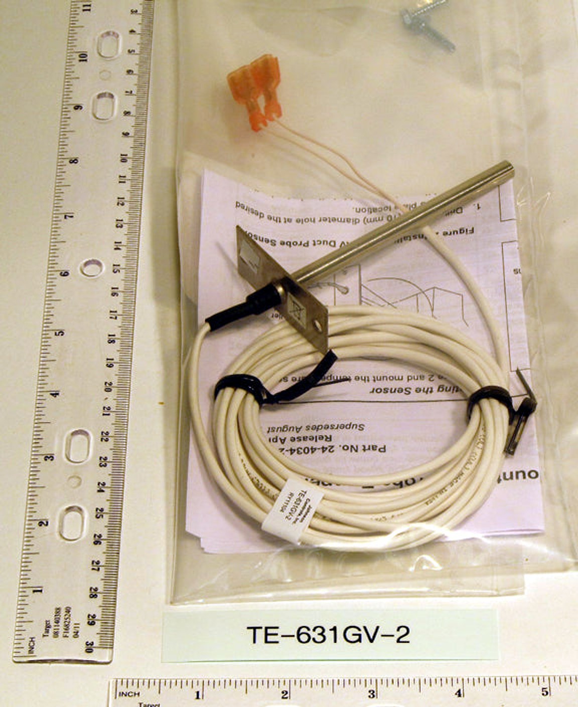Johnson Controls TE-631GV-2 Temperature Sensor