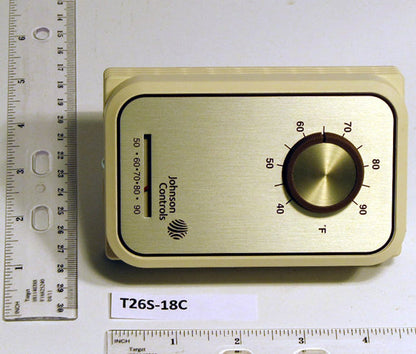Johnson Controls T26S-18C Thermostat
