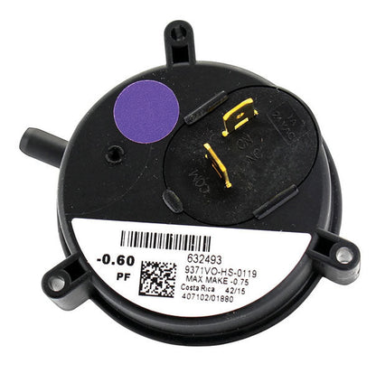 Nordyne 632493R Furnace Pressure Switch