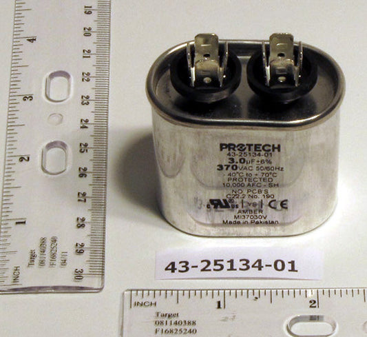 Rheem Furnace Parts 43-25134-01 Condensing Unit Single Capacitor