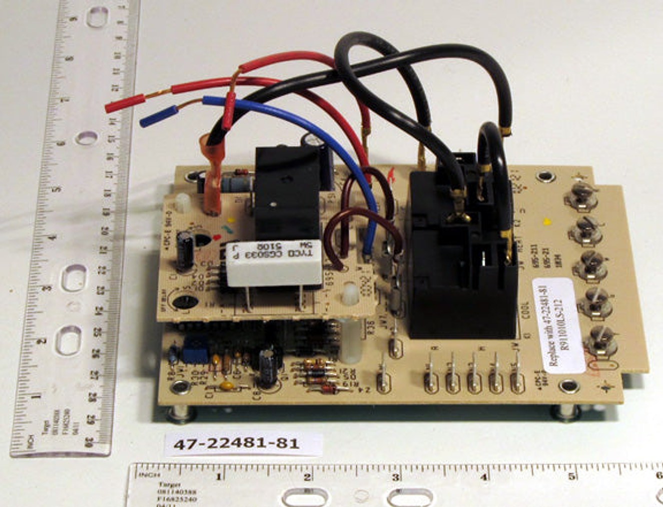 Rheem Furnace Parts 47-22481-81 Fan Control Board Kit