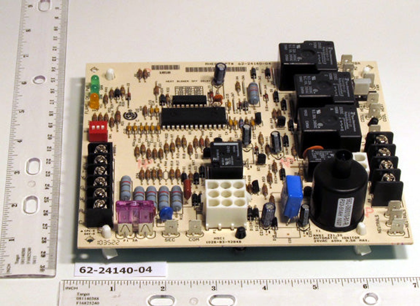 Rheem Furnace Parts 62-24140-04 Integrated Gas Furnace Control Board