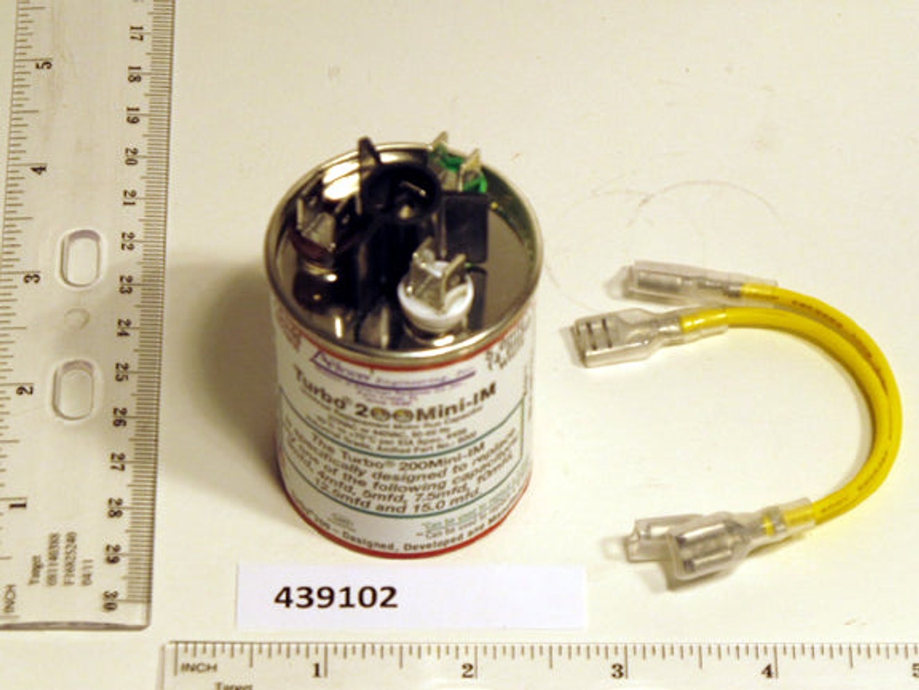 Rheem Furnace Parts 439102 Motor Run Capacitor