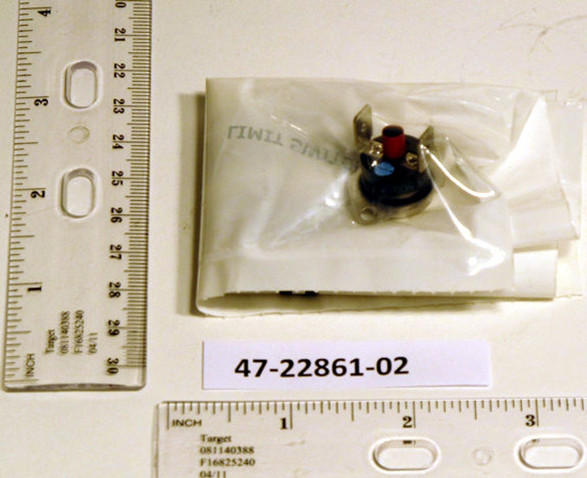 Rheem Furnace Parts 47-22861-02 Temperature Control Limit Switch