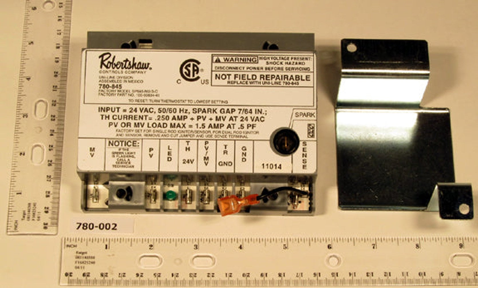 Robertshaw 780-002 Gas Ignition Control Kit