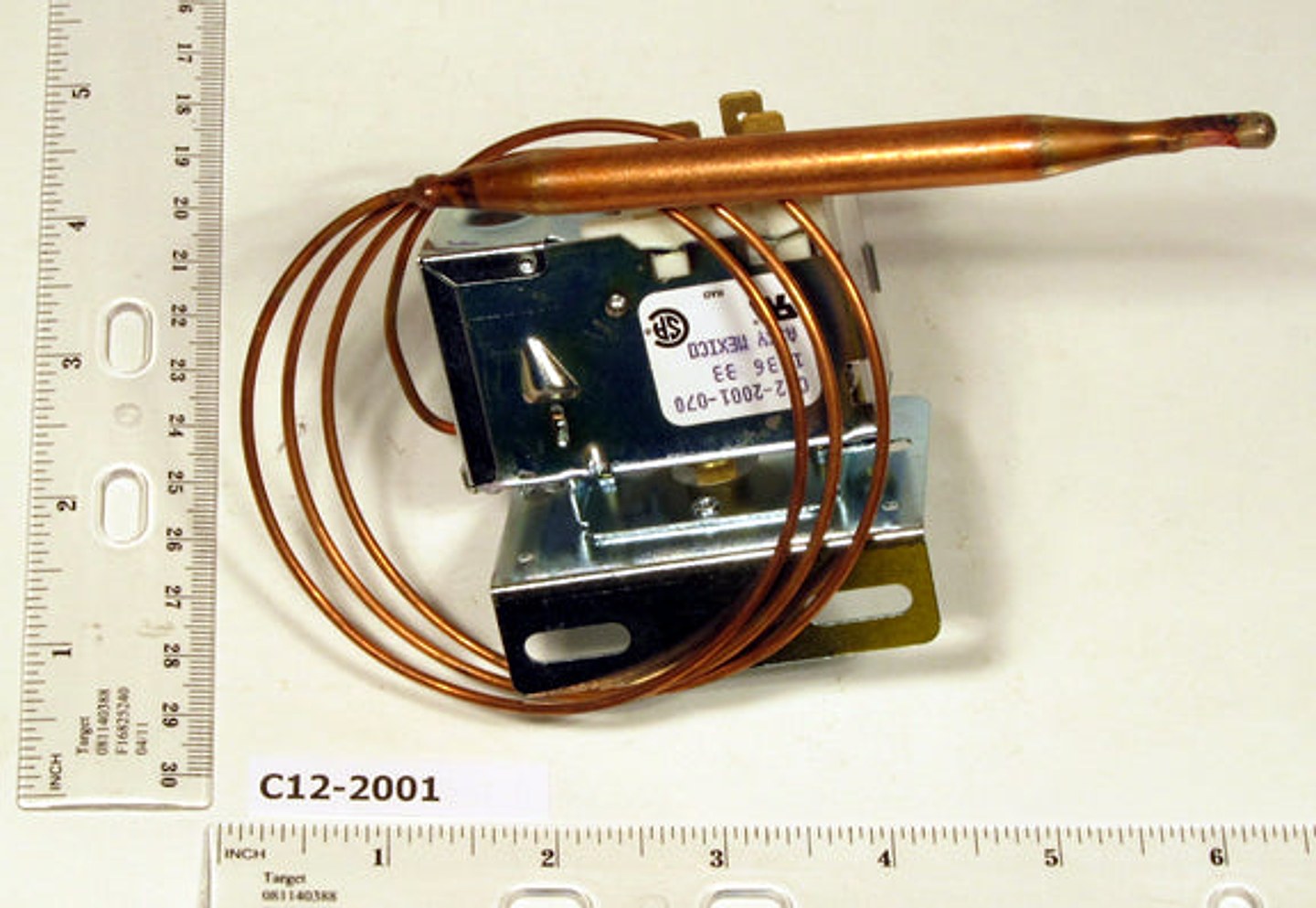 Robertshaw C12-2001 Heat Pump Resistance Heat Lockout Thermostat