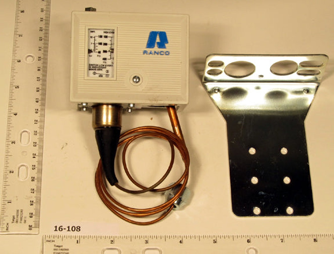 Robertshaw O16-108 Refrigeration Pressure Controller