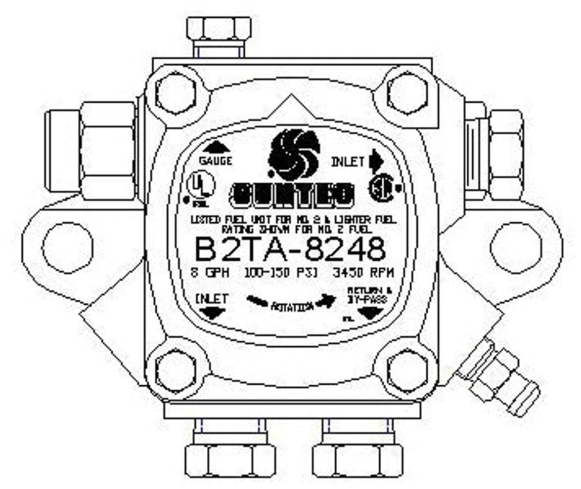 SunTec B2TA8260B Fuel Pump