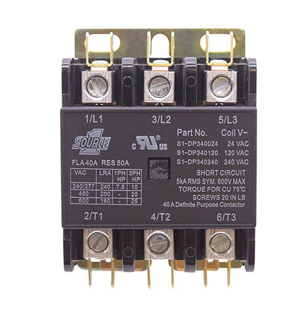 York Parts S1-DP340120 Contactor