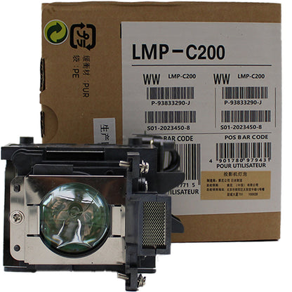 Sony VPL-CX150 Replacement Projector Lamp with Original Ushio Bulb and Housing - view 3