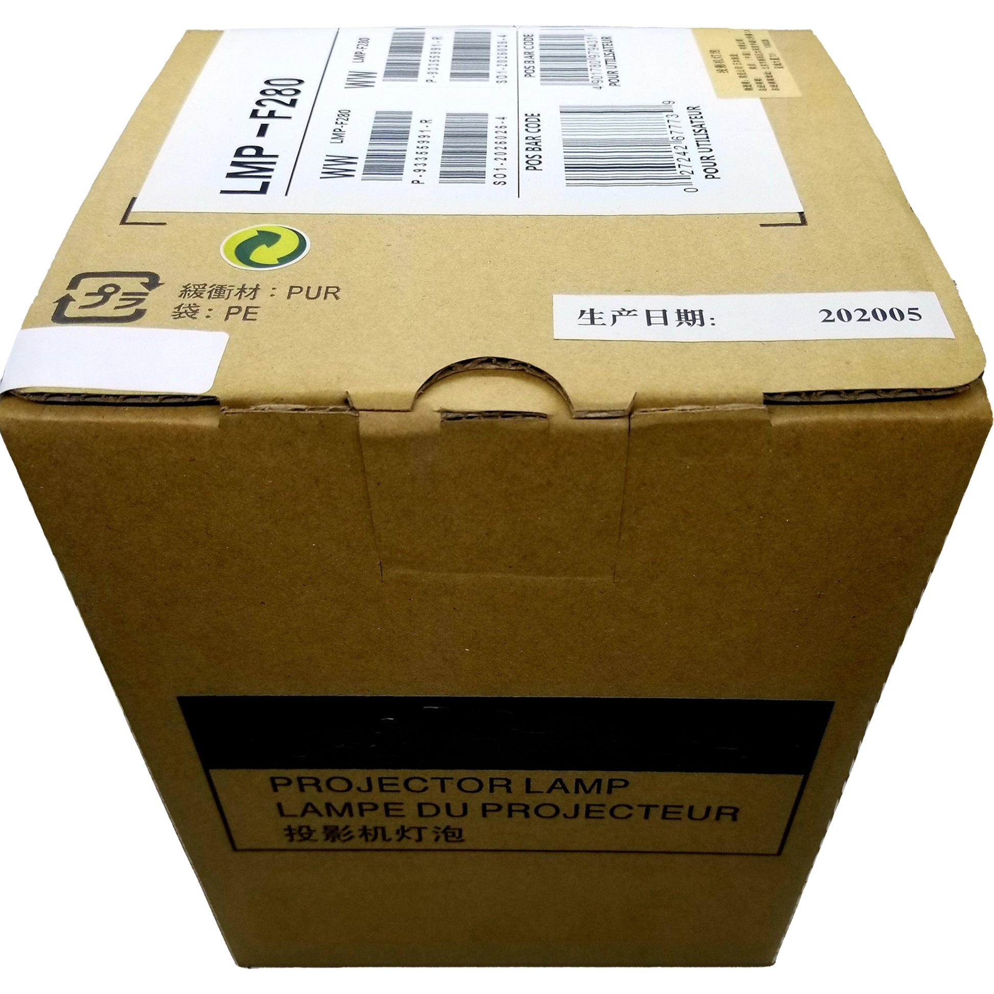 Sony VPL-FH60B Genuine OEM Replacement Projector Lamp & Housing