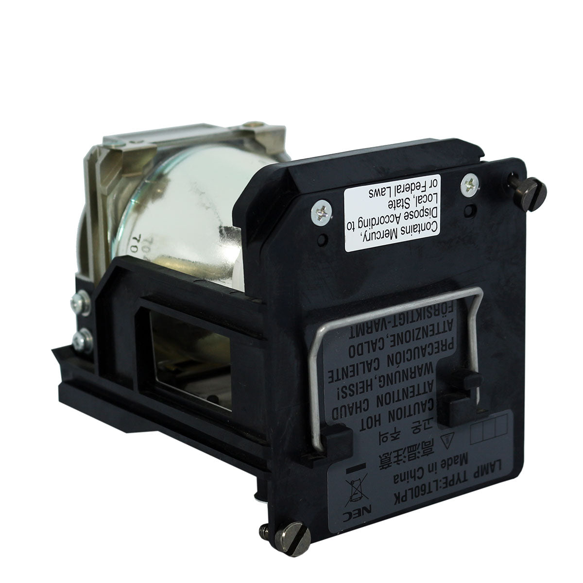NEC HT1000 Replacement Projector Lamp with Original Ushio Bulb and Housing - view 7